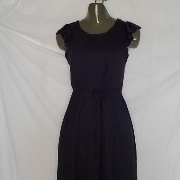 Isabel Maternity by Ingrid & Isabel Navy Blue Dress Size XS - Picture 5 of 6